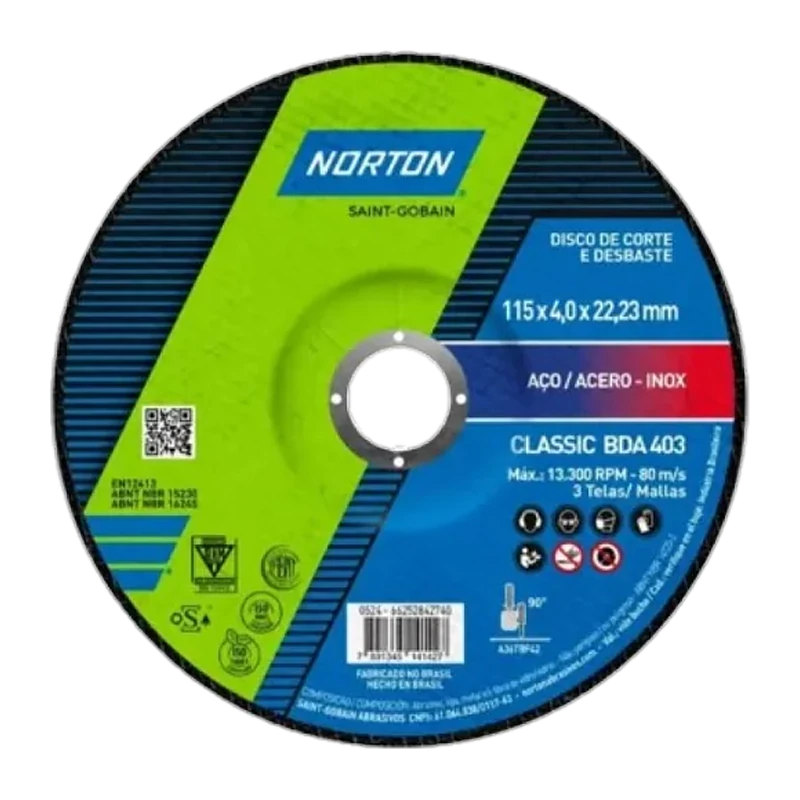 Disco de desbaste 4½″